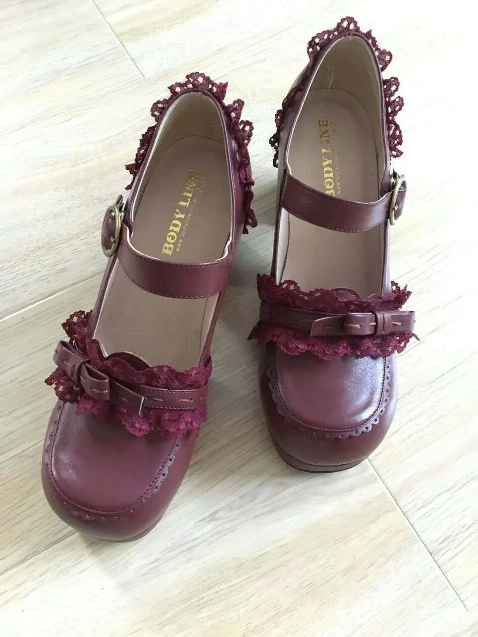 (BuyForMe) The Seventh Sense~Bow Lace Customized Lolita Shoes