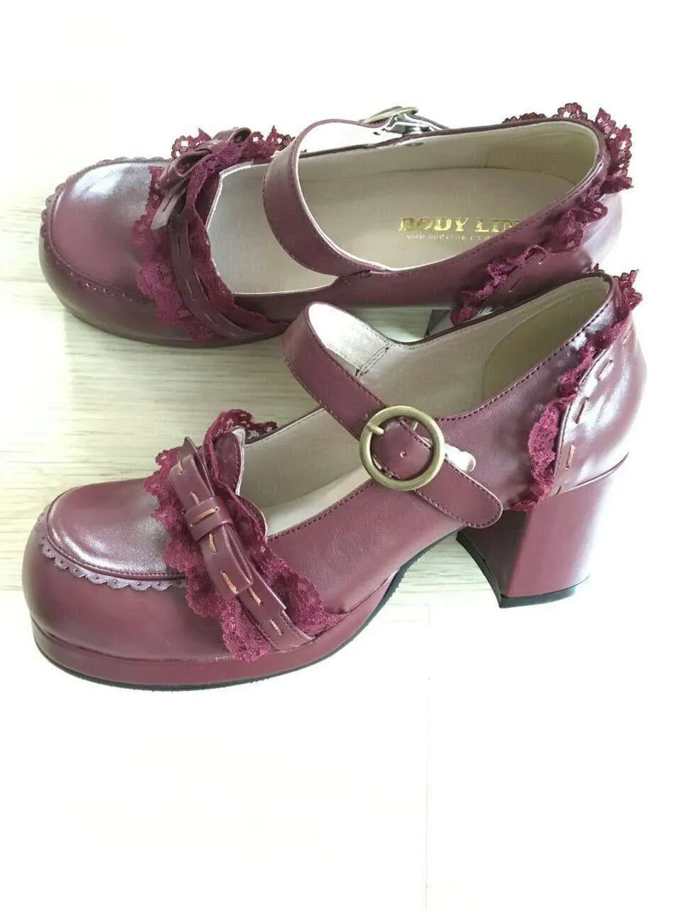 (BuyForMe) The Seventh Sense~Bow Lace Customized Lolita Shoes