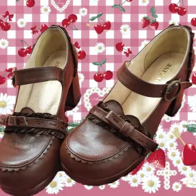 (BuyForMe) The Seventh Sense~Bow Lace Customized Lolita Shoes