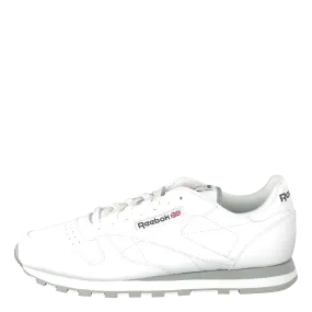 Cl Lthr White/Lt. Grey