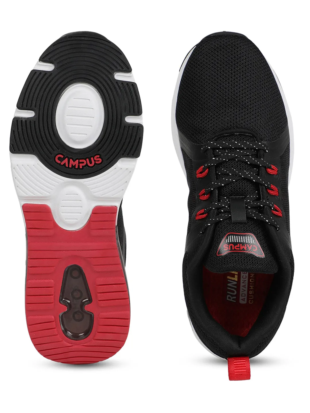 DUKE Black Men's Running Shoes