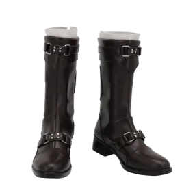 Final Fantasy VII Remake Leslie Kyle Boots Halloween Costumes Accessory Cosplay Shoes