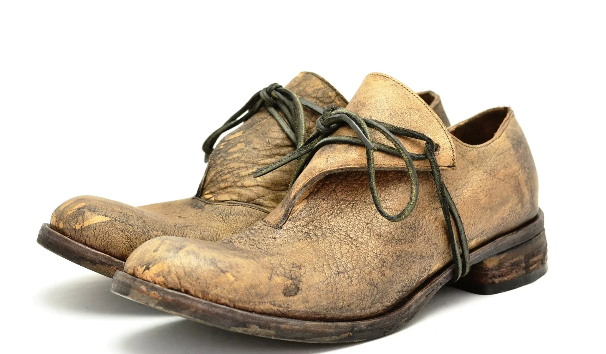 Foldover Shoe  |  bison stain