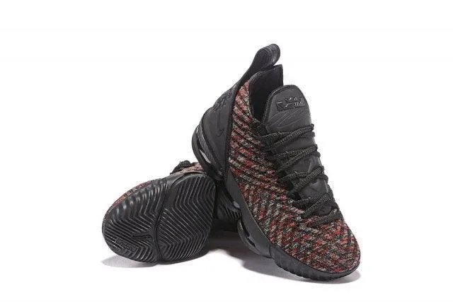 High-enD  LeBron 16 Black/Multi-Color Men's Sneakers