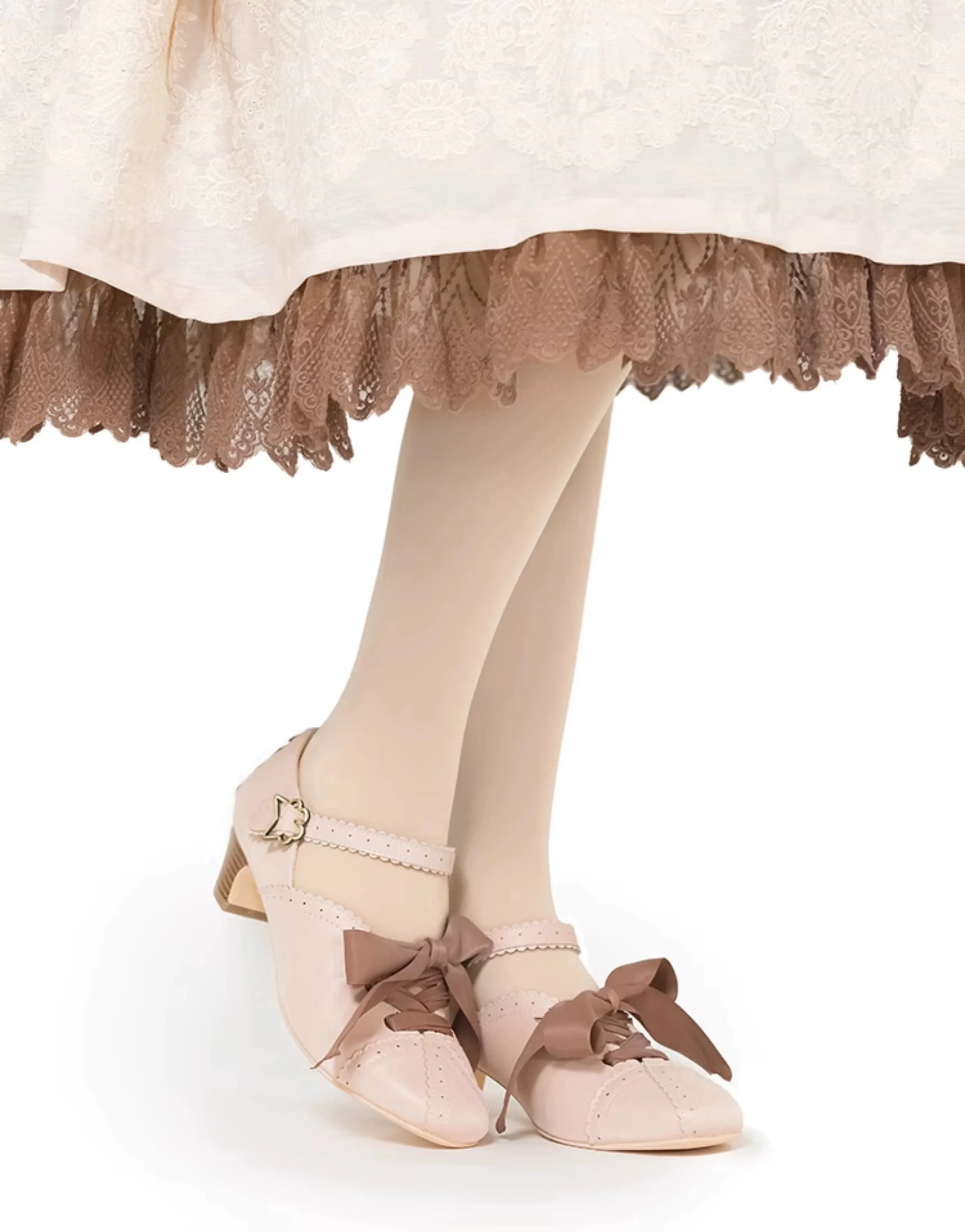 MR.Qiutian~Pictorial Girl~Han Lolita Shoes Retro Lolita Chinese Style Shoes
